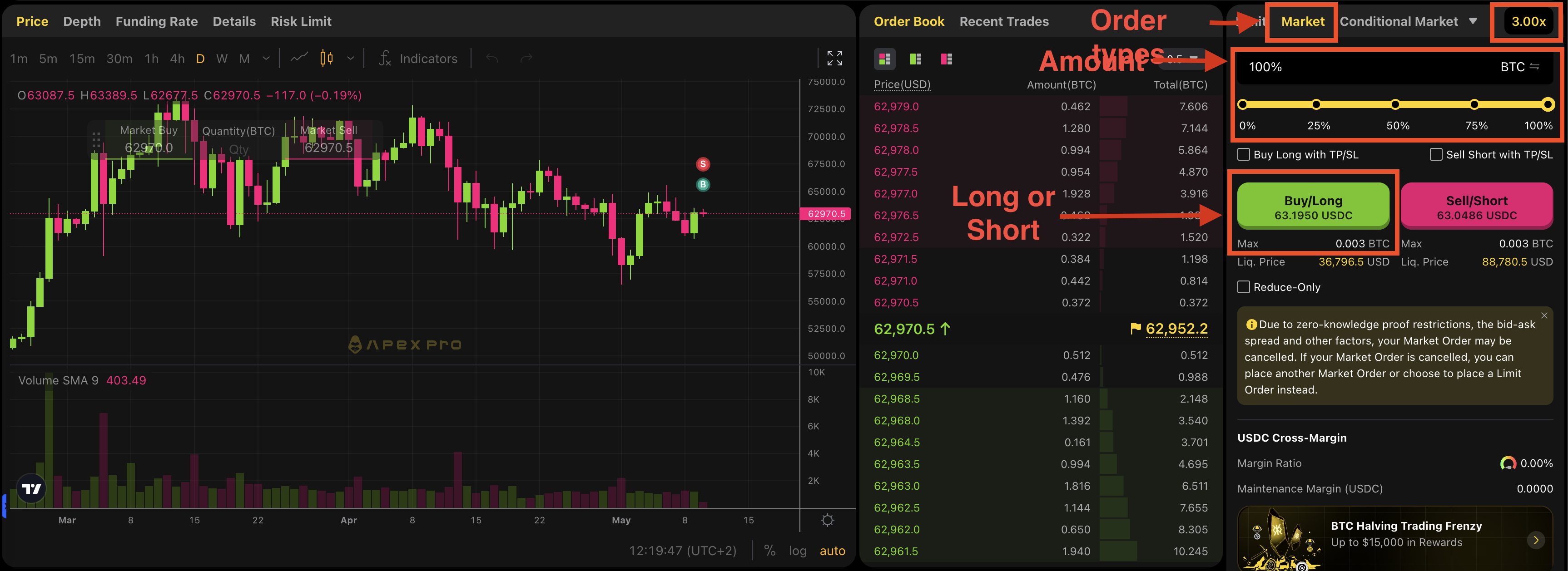 Apex Pro Open Trade