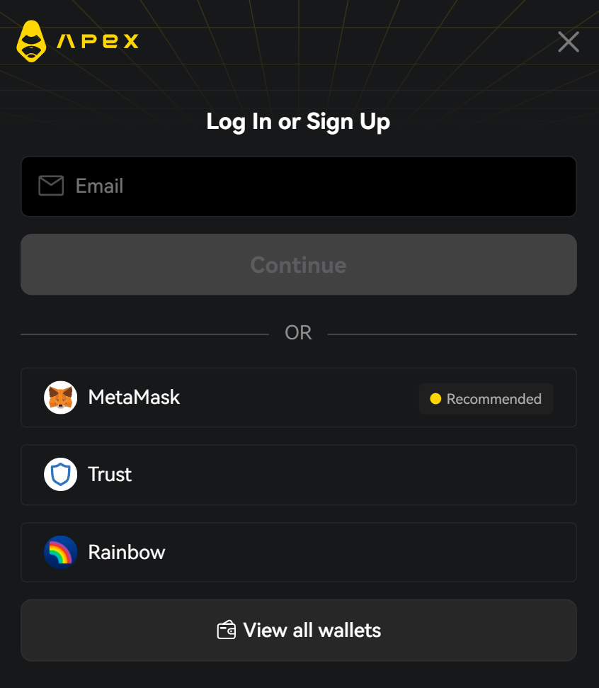 Apex Omni Login