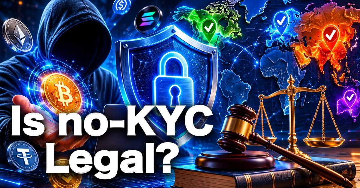 Is No-KYC Crypto Trading Legal?