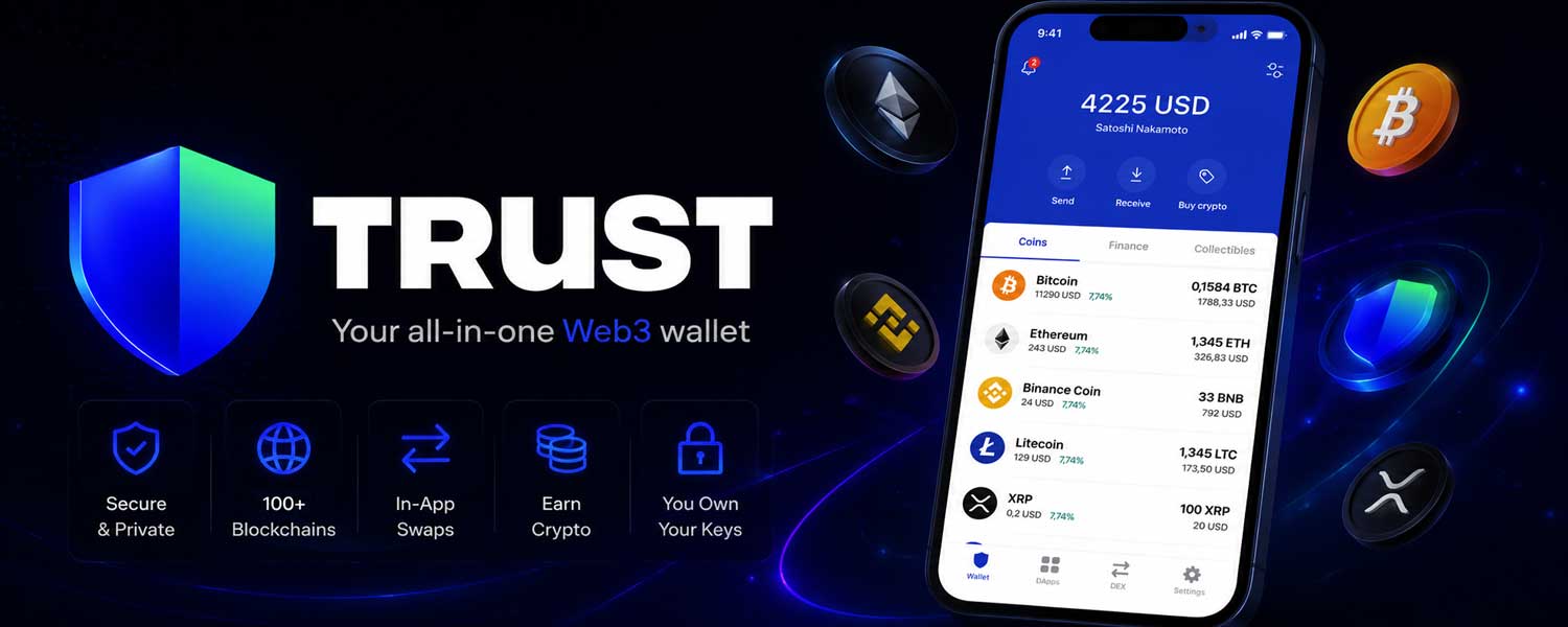 Trust wallet banner